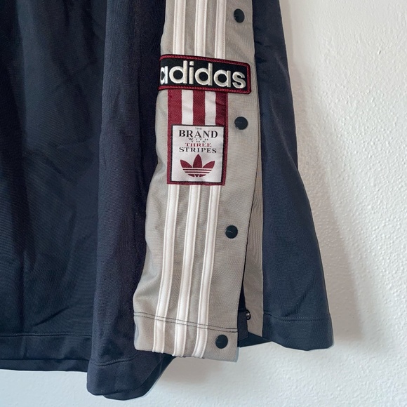 NWOT Adidas Carbon Adibreak 3 Stripe Maxi Skirt Deadstock Small - Picture 3 of 6